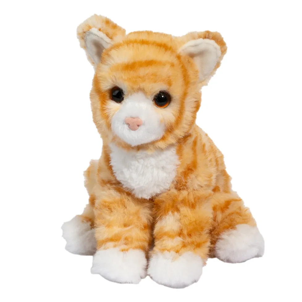 Douglas Mini Soft Gingie Striped Cat 6.5"
