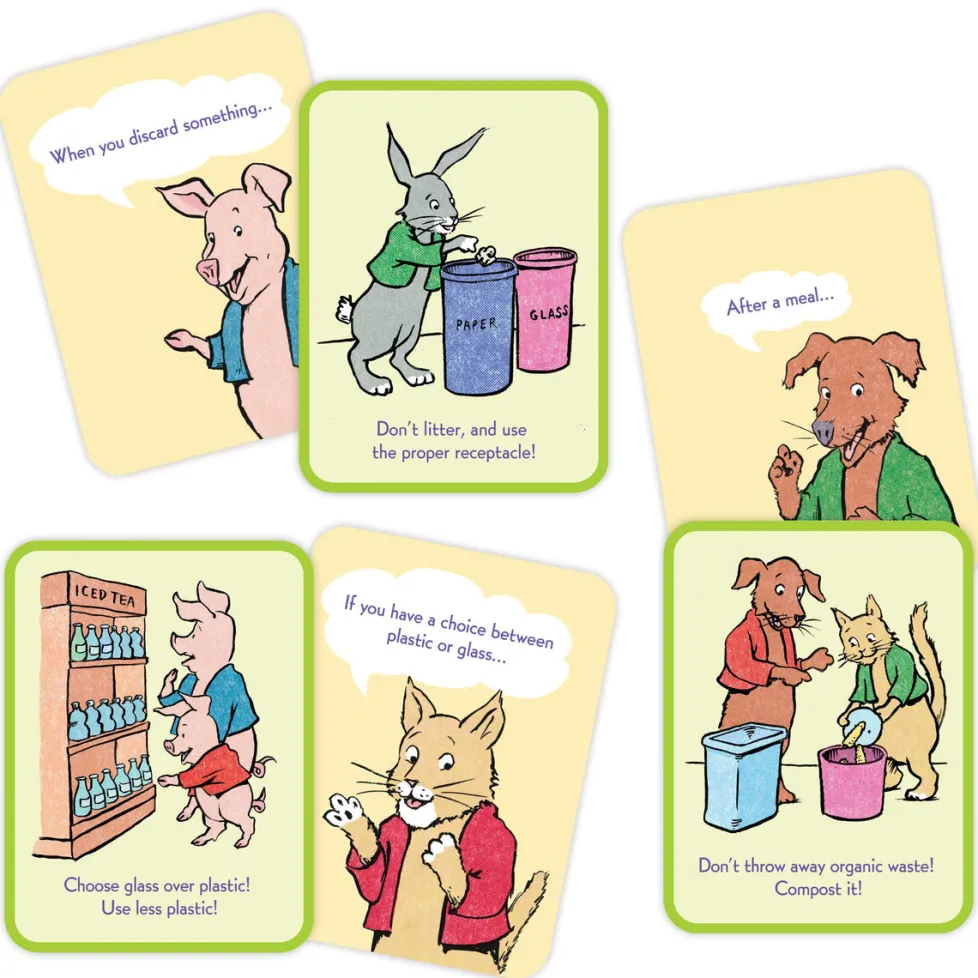 eeBoo Conversation Cards- Respect the Earth
