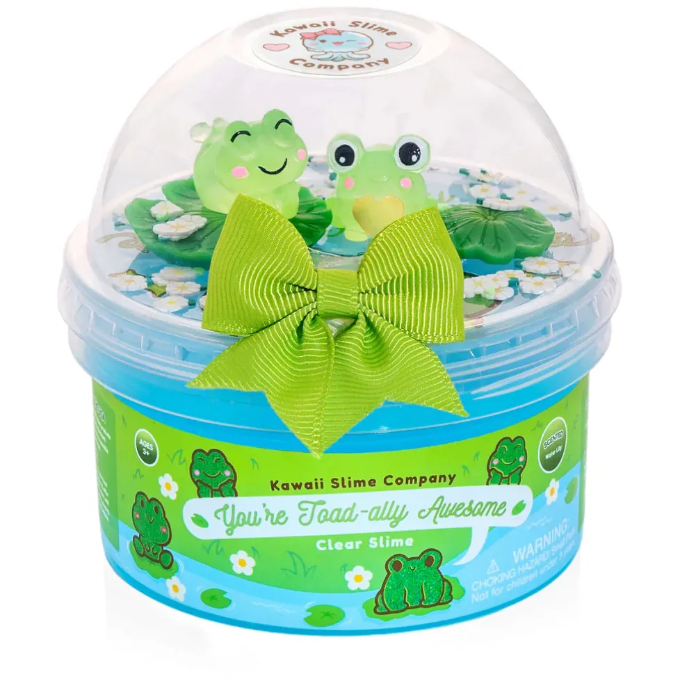 Kawaii Slime: You're Toad-ally Awesome Clear Slime