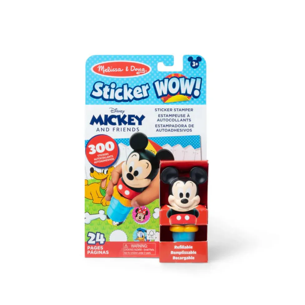 Melissa & Doug® Sticker WOW!® Activity Pad & Sticker Stamper - Mickey Mouse