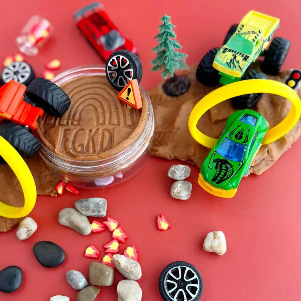 Earth Grown KidDough: Bagged Sensory Kit - Monster Truck