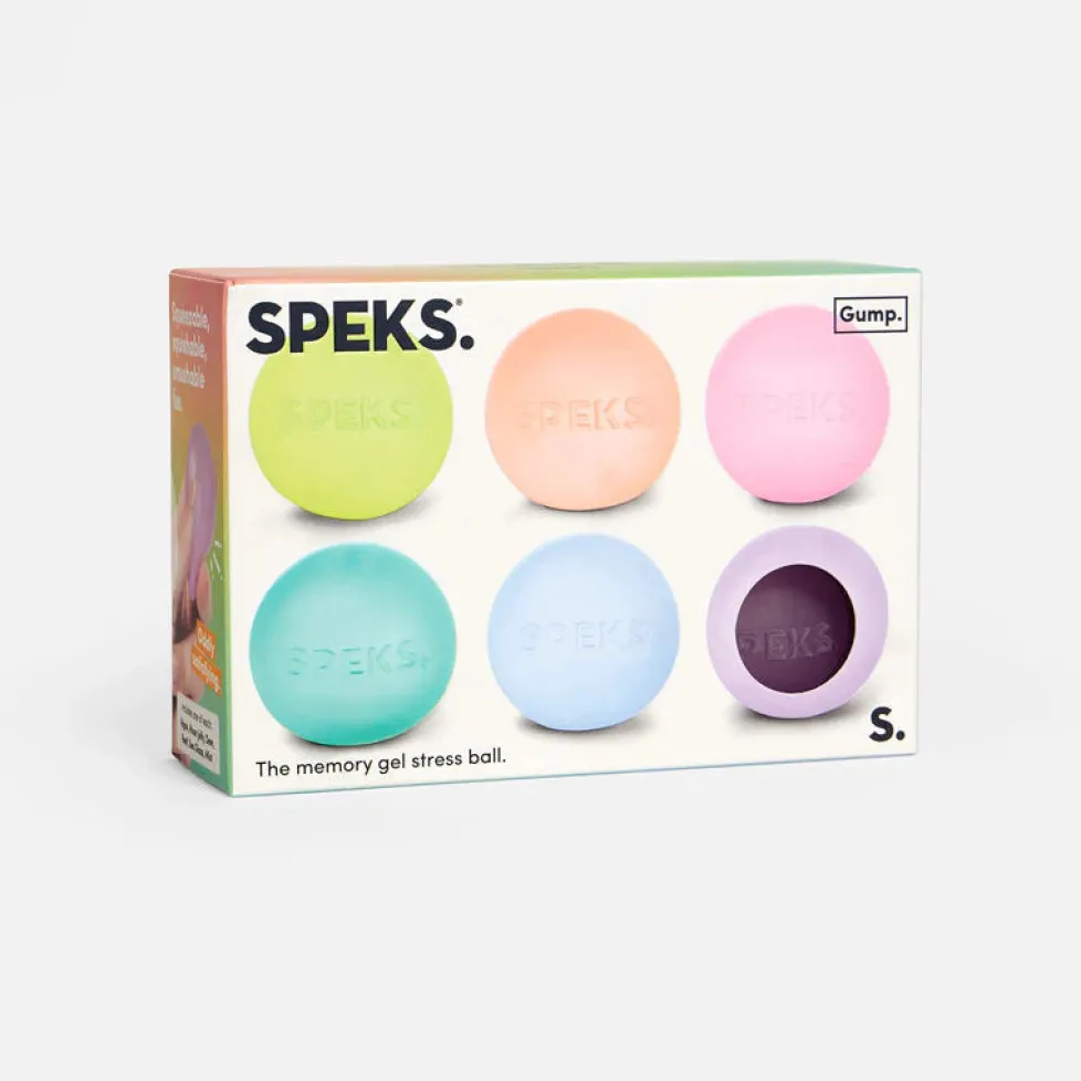 Speks Gump Memory Gel Stress Ball Prism Box Set