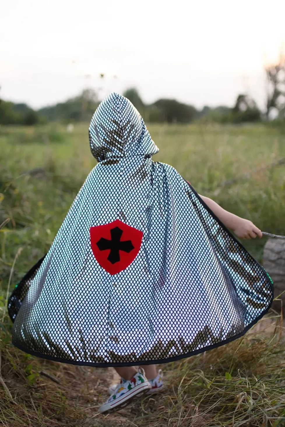 Great Pretenders Dragon Knight Reversible Cape Size 4/6