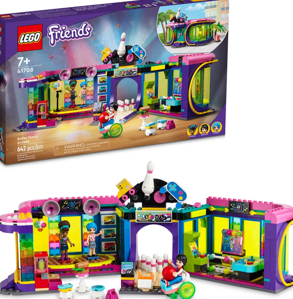 LEGO® Friends Roller Disco Arcade 41708