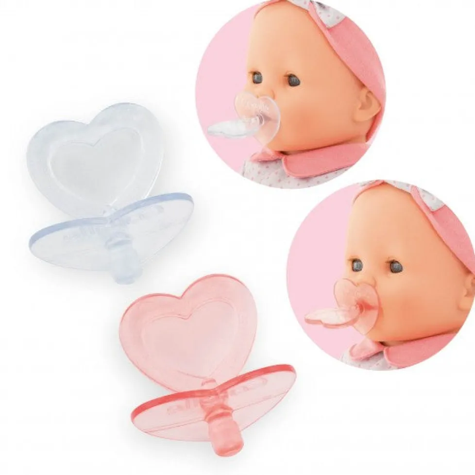 Corolle Dolls Baby Pacifiers - Set of 2 (2 sizes)