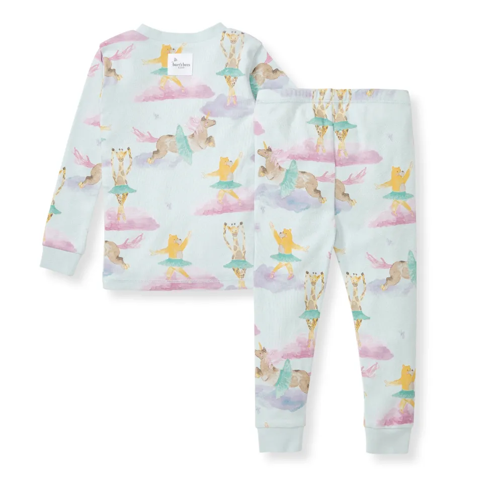 Burt's Bees Organic Two-Piece Pajamas Dream Ballet