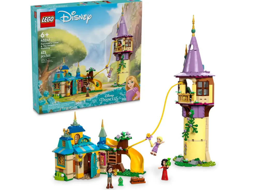 LEGO® Disney Rapunzel's Tower & The Snuggly Duckling 43241