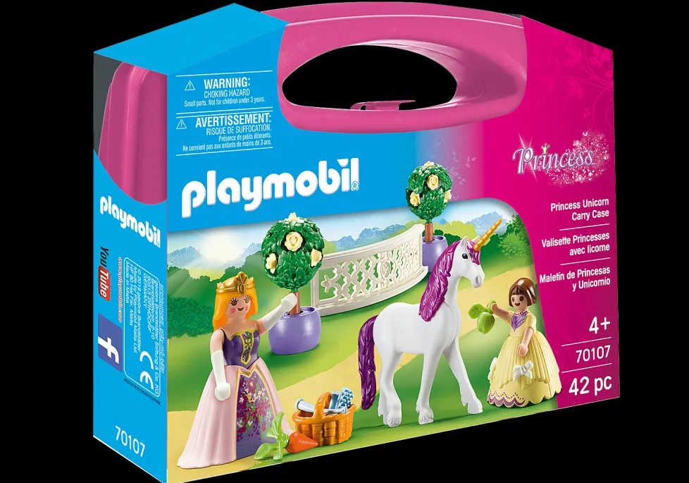 Playmobil Princess: Unicorn Carry Case 70107
