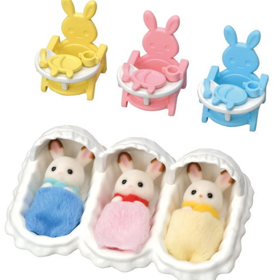 Calico Critters Triplets Care Set