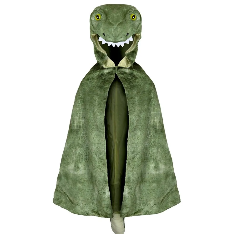 Great Pretenders T-Rex Hooded Cape Size 4/6