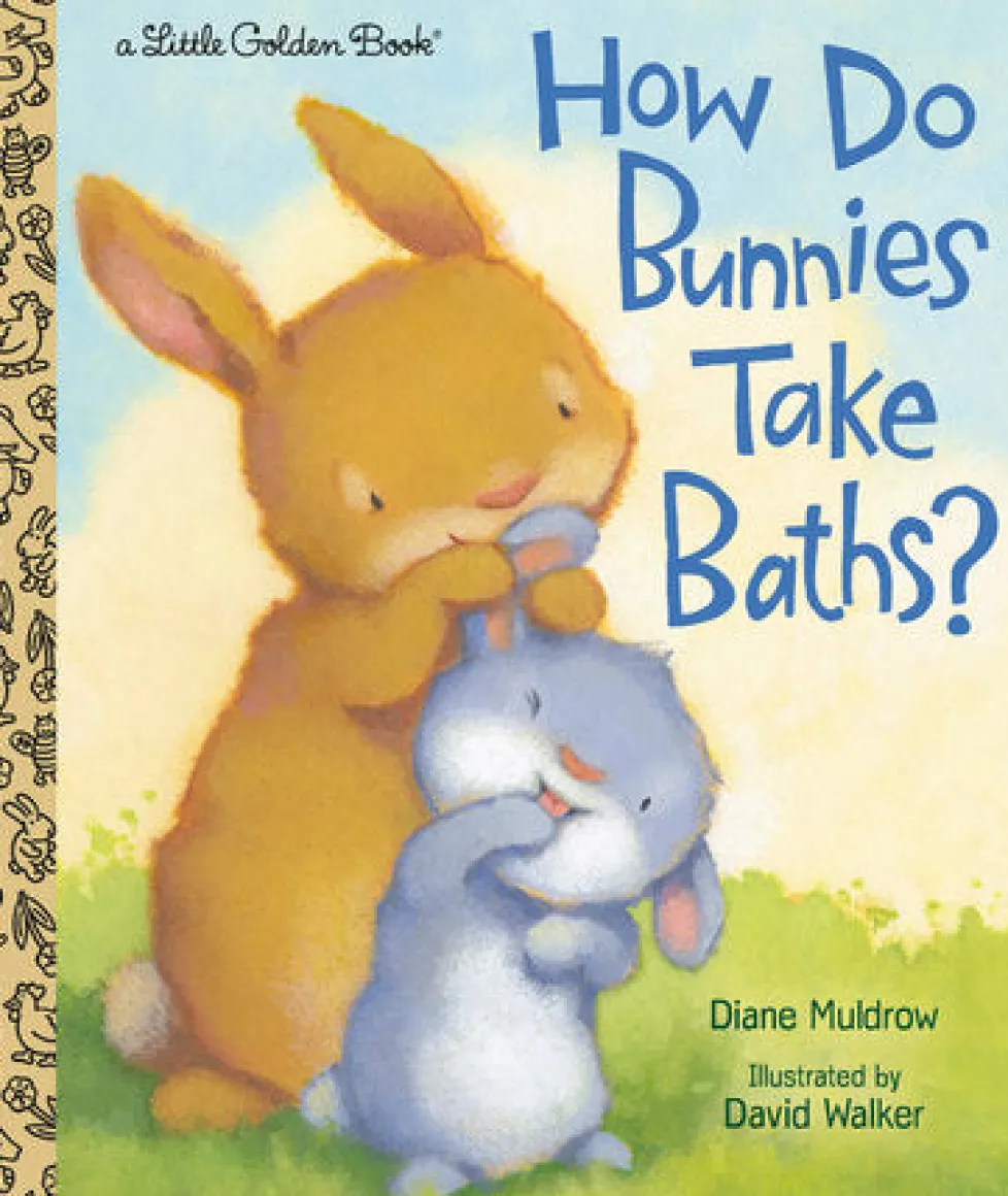 Little Golden Books - How Do Bunnies Take Baths?