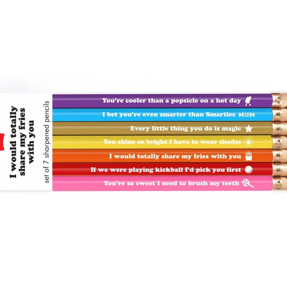 Snifty Pencil Set: Share my Fries