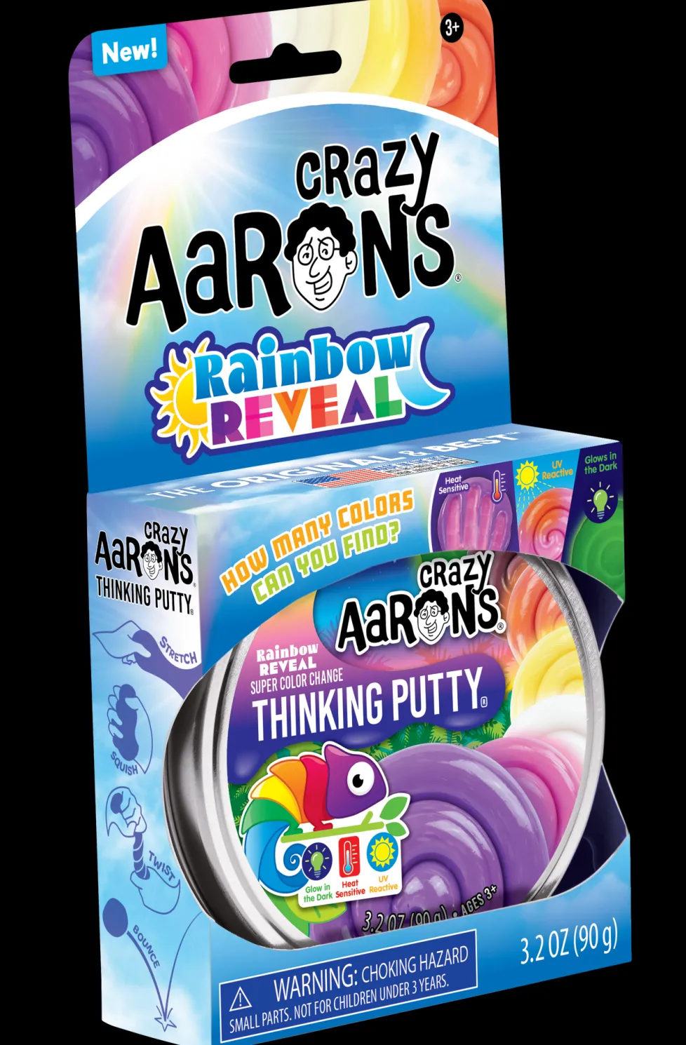 Crazy Aaron's® Thinking Putty® Rainbow Reveal