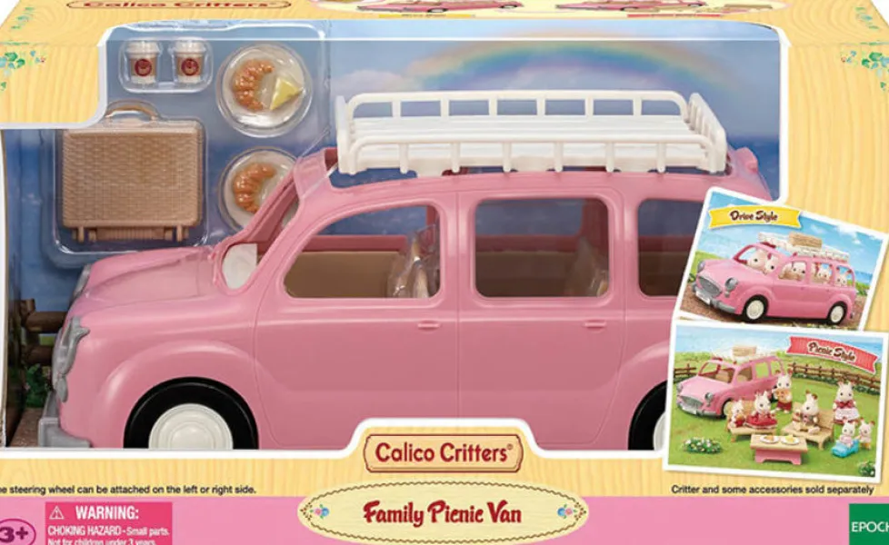 Calico Critters Family Picnic Van