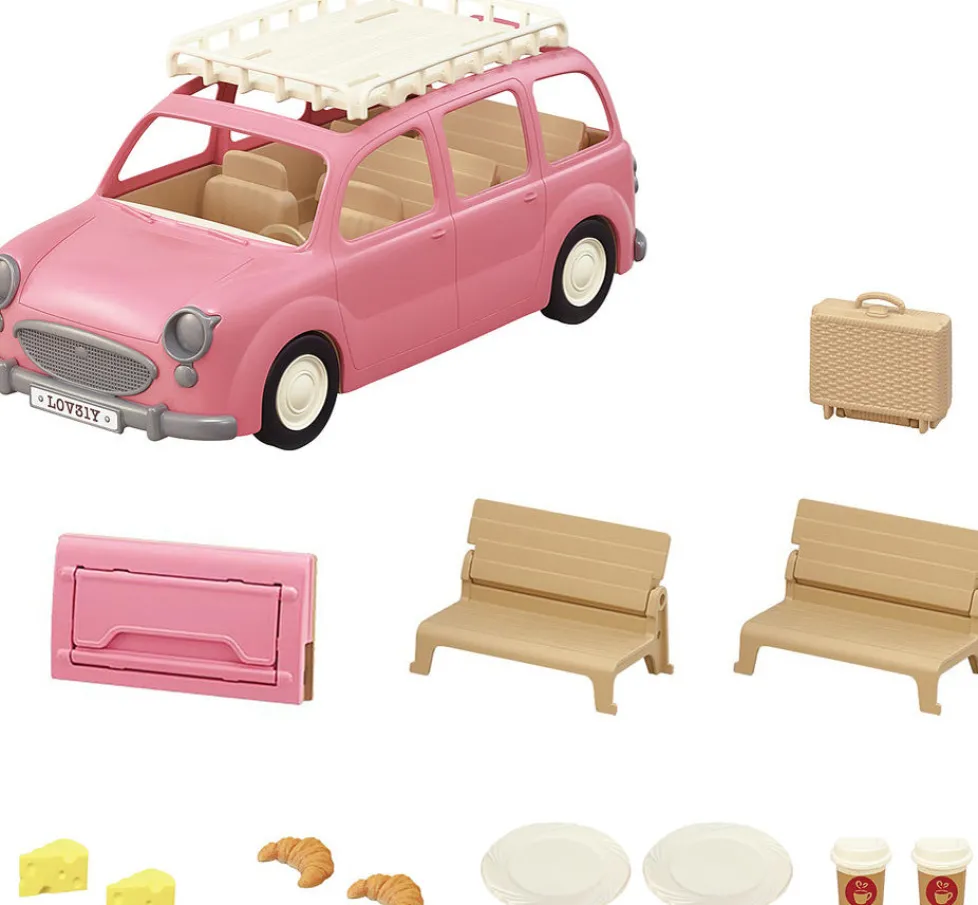 Calico Critters Family Picnic Van