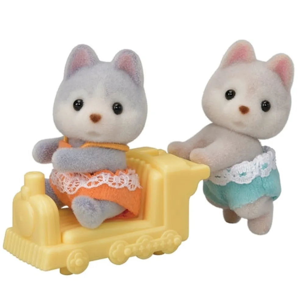 Calico Critters Husky Twins