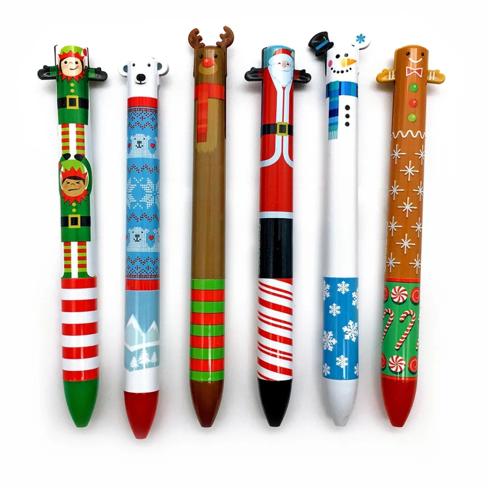 Snifty Pen Twice as Nice Holiday 2 Color Click Pen Assortment